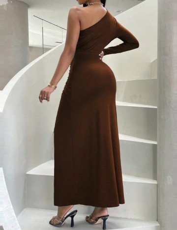 Rochie midi Shein, maro