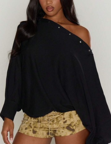 Bluză Shein, negru