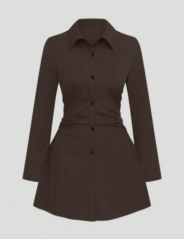 Rochie mini Shein Curve+, maro