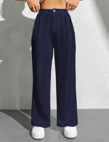 Pantaloni Shein, albastru