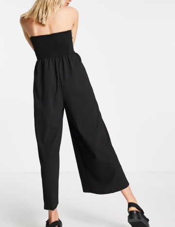 Salopetă lungă ASOS, negru