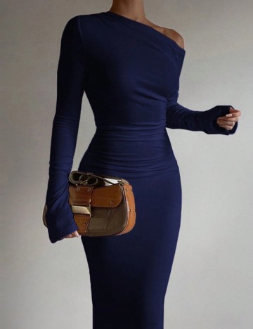 Rochie maxi Shein, albastru