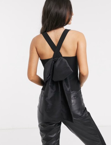 Top ASOS, negru