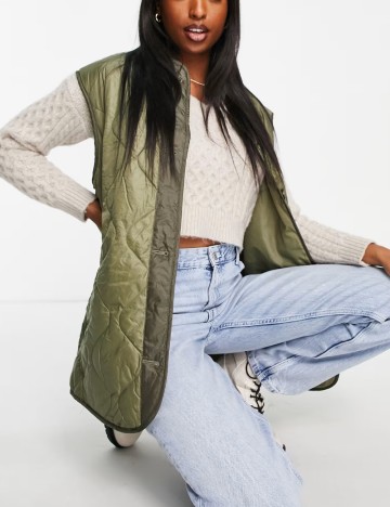 Vestă ASOS, kaki
