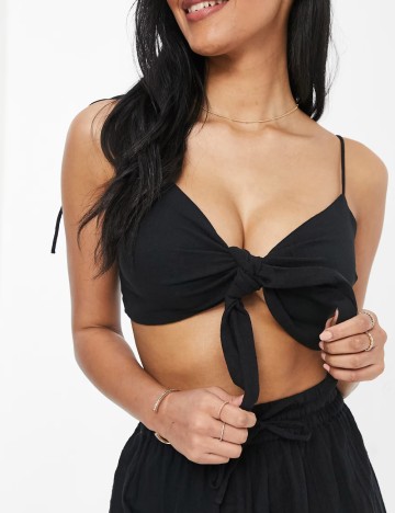 Top ASOS, negru