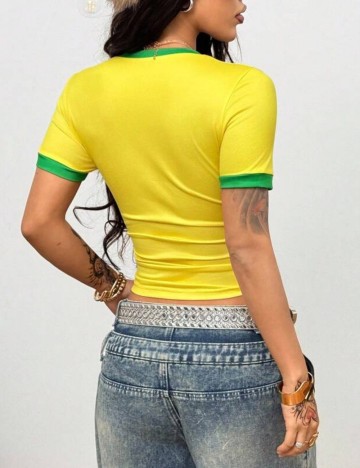 Tricou Shein, mix culori