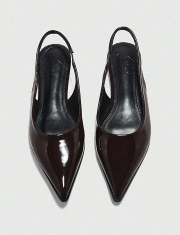 Pantofi Shein, maro