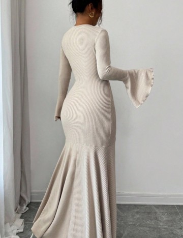 Rochie maxi Shein, bej