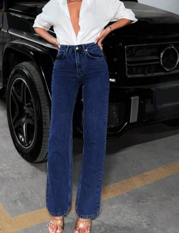 Jeans Shein, albastru