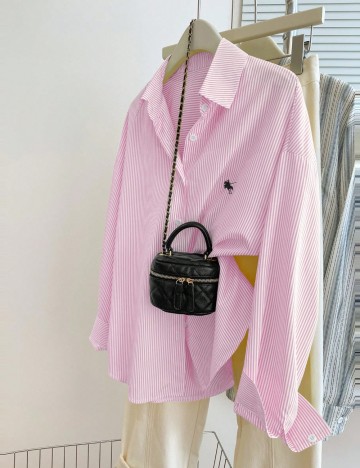 Cămașă Shein, roz