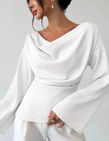 Cămașă Shein, alb