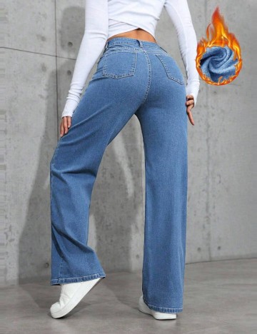 Jeans Shein, albastru