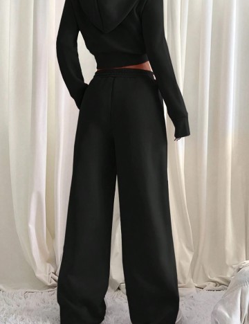 Pantaloni de trening Shein, negru