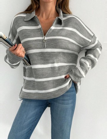 Pulover lung Shein, mix culori