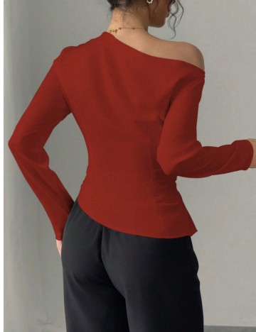 Cămașă Shein, roșu