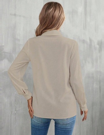 Cămașă Shein, bej