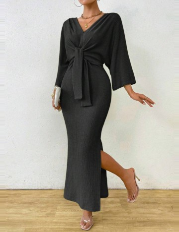 Rochie midi Shein, negru