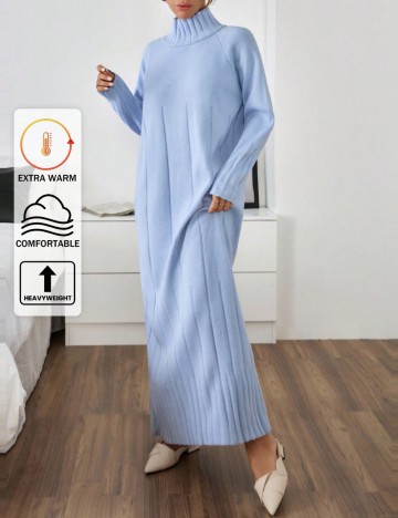 Rochie maxi Shein, albastru