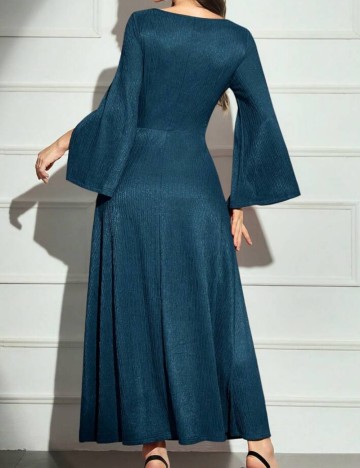 Rochie midi Shein, turcoaz