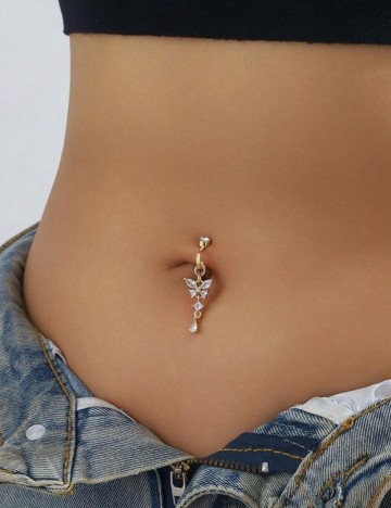 Pierce pentru buric Shein, auriu