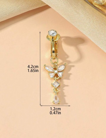 Pierce pentru buric Shein, auriu