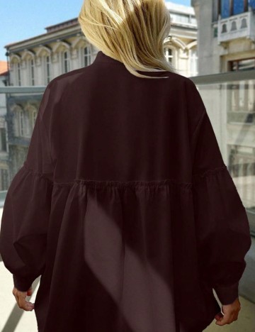 Cămașă Shein, maro