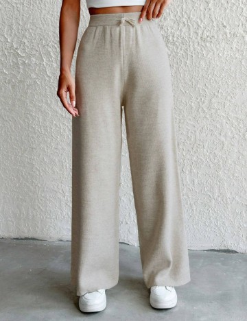 Pantaloni Shein, crem