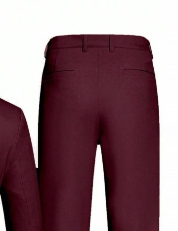 Pantaloni Shein MANFINITY, vișiniu