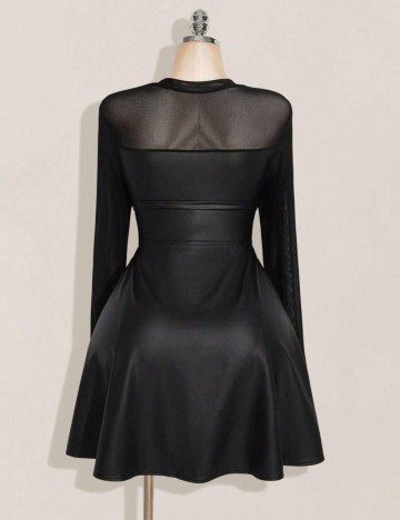 Rochie mini Shein Curve+, negru