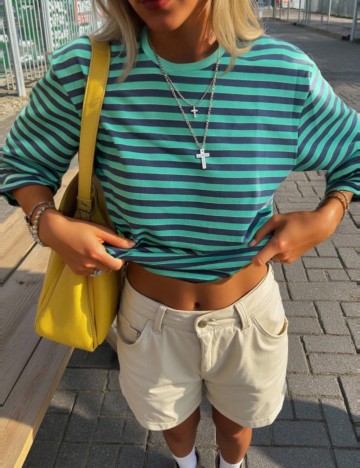 Bluză Shein, mix culori