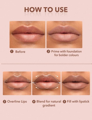 Contur de buze SHEGLAM, maro