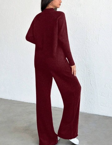 Compleu Shein, vișiniu