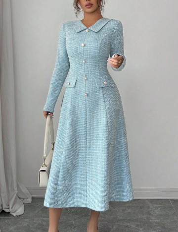 Rochie midi Shein, albastru