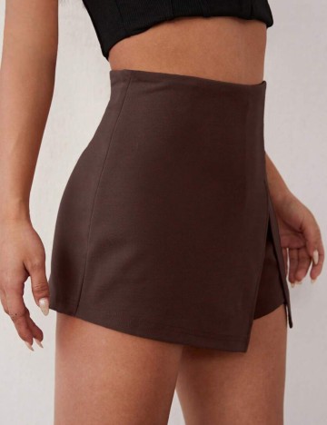 Fustă Pantalon Shein, maro