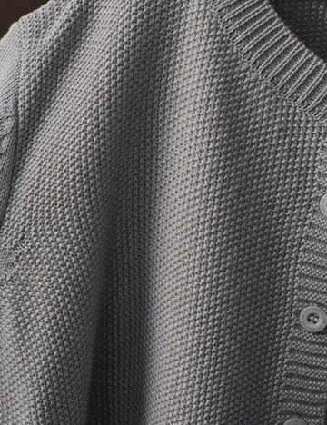 Cardigan Shein Curve+, gri