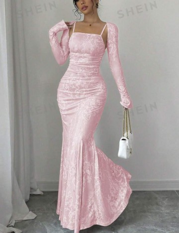 Set rochie și bolero Shein, mix culori