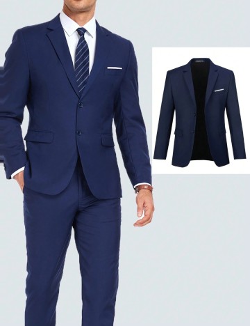 Sacou Shein, albastru