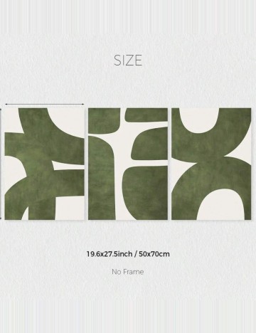 P&acirc;nză cu imprimeu Shein, verde