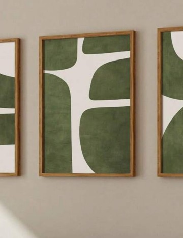 P&acirc;nză cu imprimeu Shein, verde