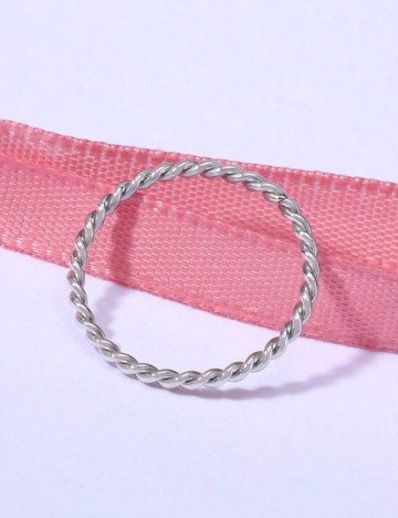 Inel Shein, argintiu