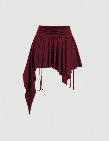 Fustă mini Shein, vișiniu