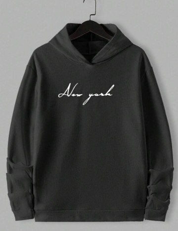 Hanorac Shein, negru