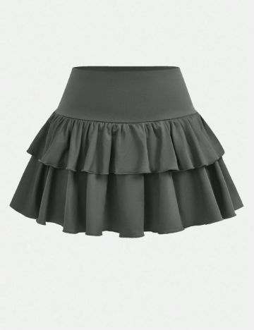 Fustă Pantalon Shein, gri