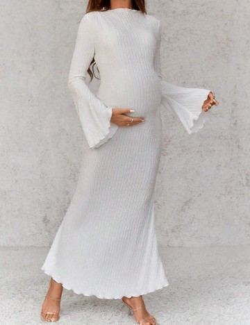 Rochie maxi Shein, alb