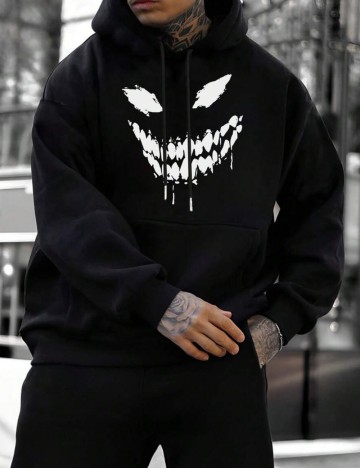 Hanorac Shein, negru