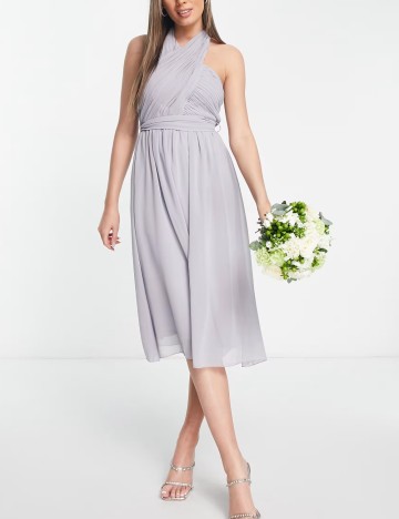 Rochie de ocazie Little Mistress, gri