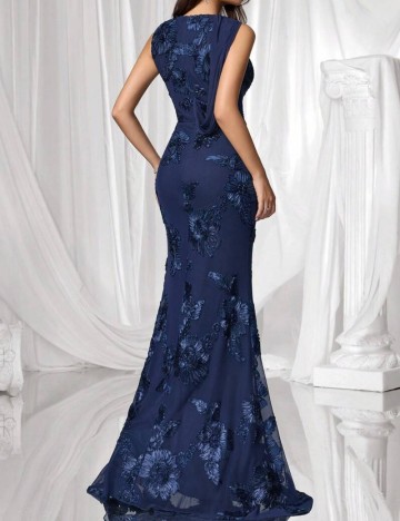 Rochie de ocazie Shein, albastru