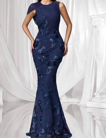 Rochie de ocazie Shein, albastru