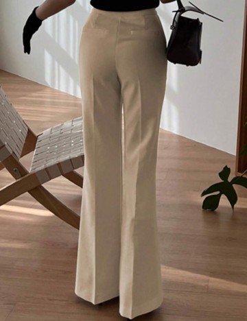 Pantaloni Shein, crem