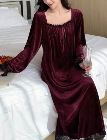 Rochie De Noapte Shein, vișiniu